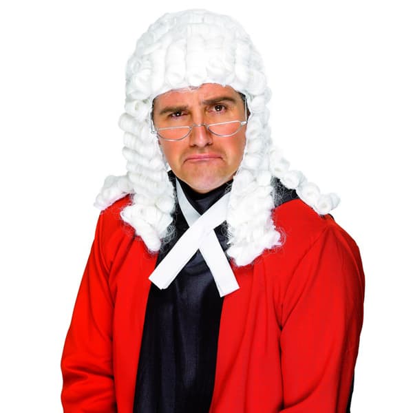 White Judges Wigs