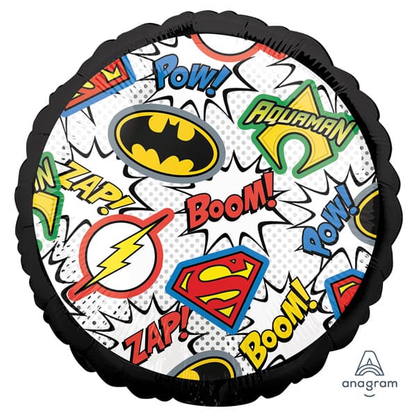 18" Justice League Foil Balloons