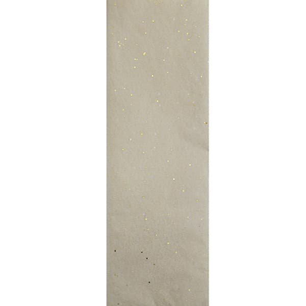 (image for) Glitter Kraft Look Tissue Paper Sheets 6pk