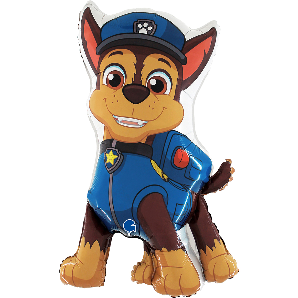 32 Inch Paw Patrol Chase Supershape Foil Balloons