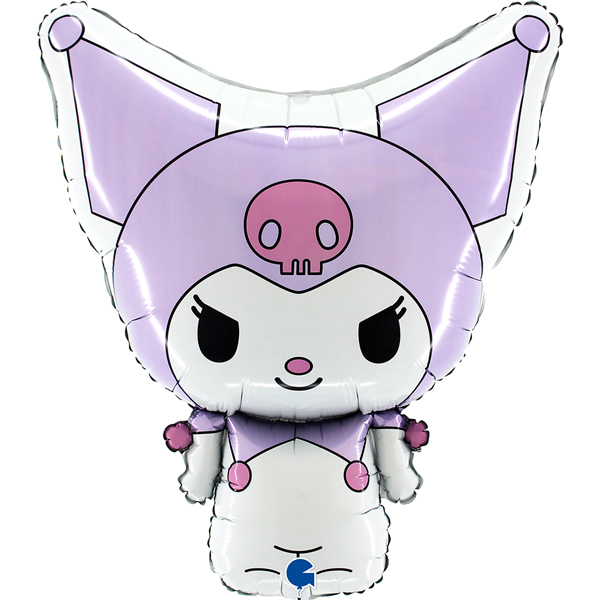 24" Lilac Kuromi Licensed Supershape Balloons