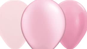 (image for) Pink Solid Latex Balloons