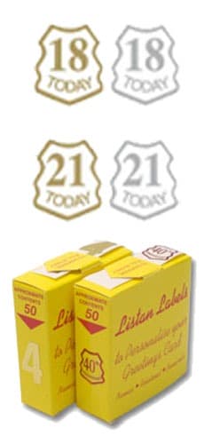 (image for) Gold And Silver Age 1-80 Shields Blister Pack x50