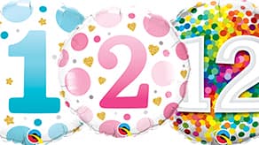 (image for) Childrens Age Balloons