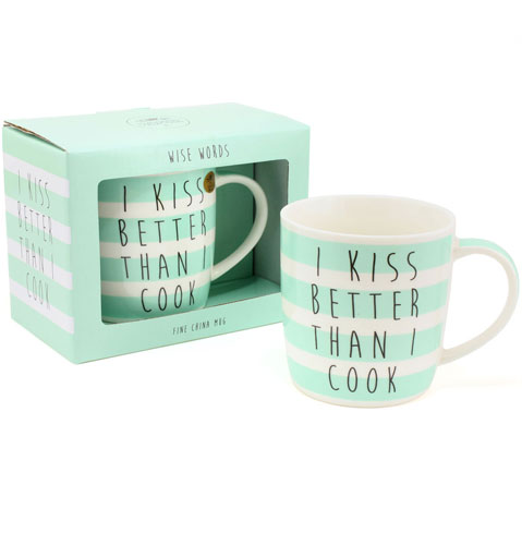 I Kiss Better Than I Cook Mug