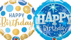 (image for) Male Birthday Balloons