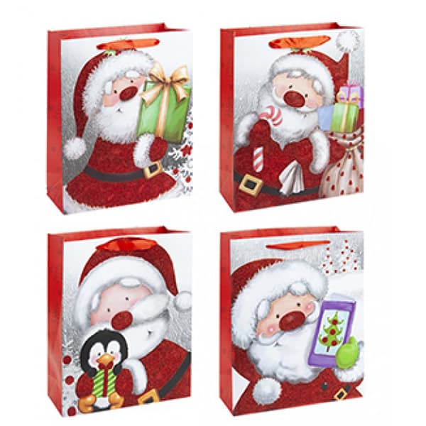 Christmas Character Medium Gift Bags x1
