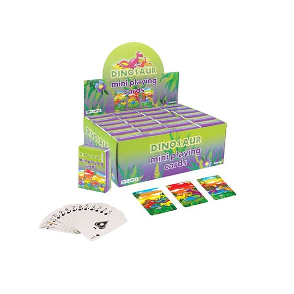Dinosaur Mini Playing Cards