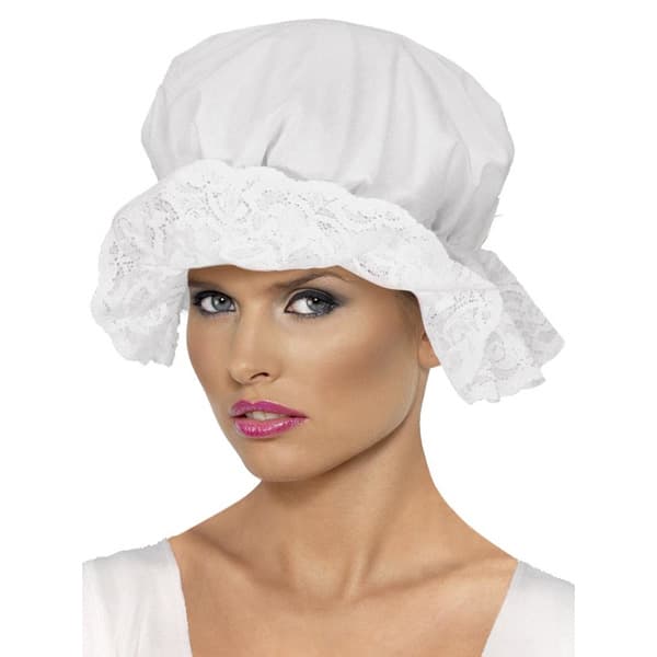 (image for) White Mop Cap