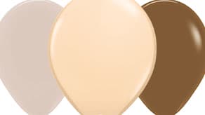 (image for) Naturals Solid Latex Balloons