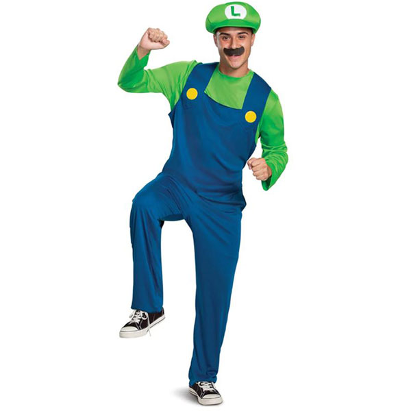 (image for) Nintendo Super Mario Luigi Costume