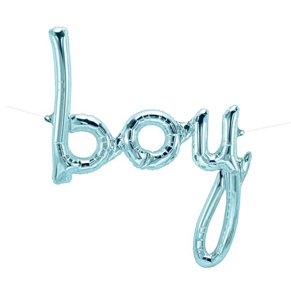 42" Boy Script Air Fill Balloons Banner