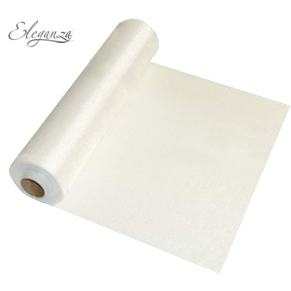 (image for) White Organza Rolls