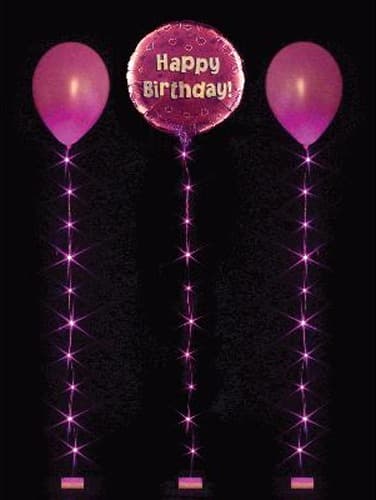 Fuchsia Pink LED Decor Lights