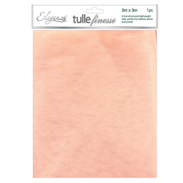 (image for) Rose Gold Tulle Finesse 3m x 3m 1pc
