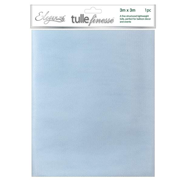 (image for) Light Blue Tulle Finesse 3m x 3m 1pc