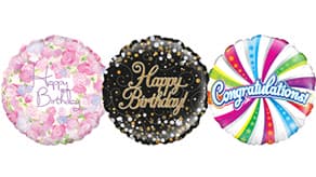 (image for) 9" And 18" Foil Balloons