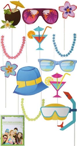 (image for) Beach Party Photo Props