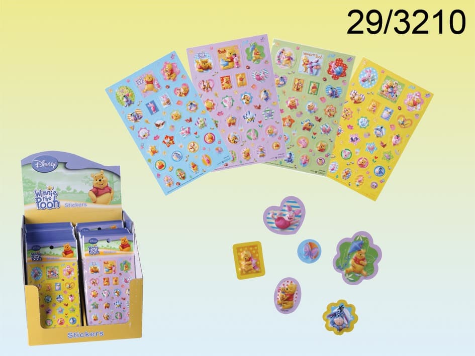 (image for) Winnie The Pooh Pop Up Stickers x1Sheet