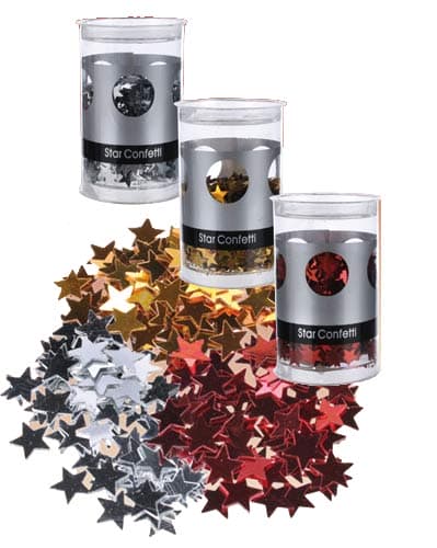 (image for) Red Assorted Star Confetti