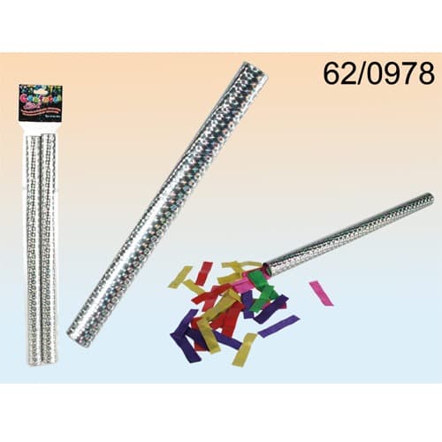 Laserfoil Throw Confetti Stick x2