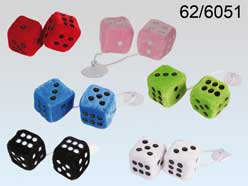 Plush Dice 2pc
