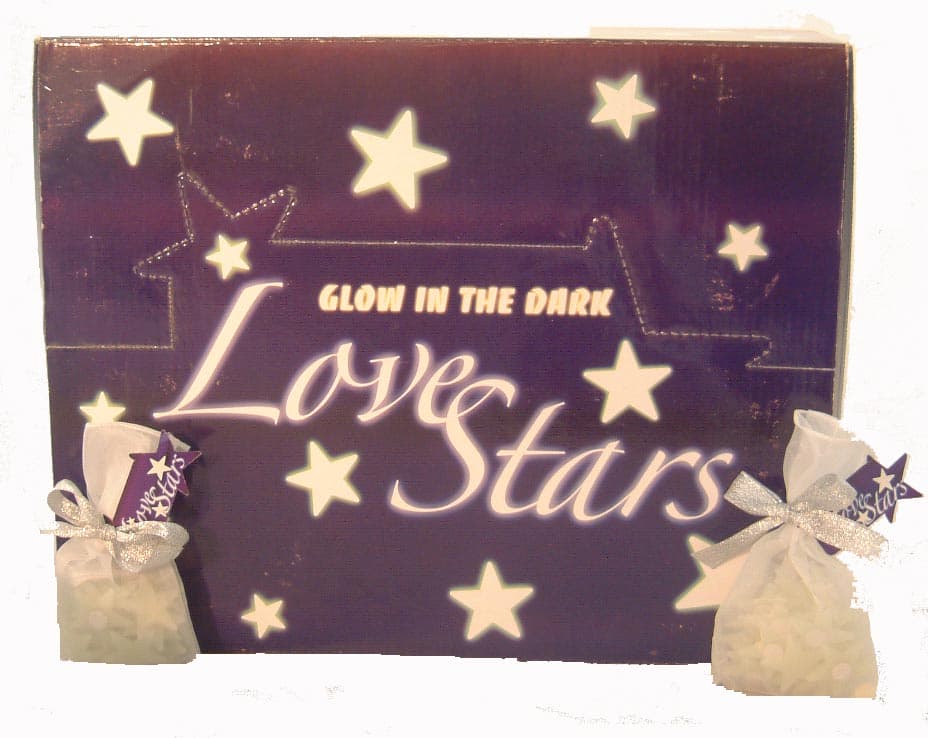 Glow In The Dark Love Stars