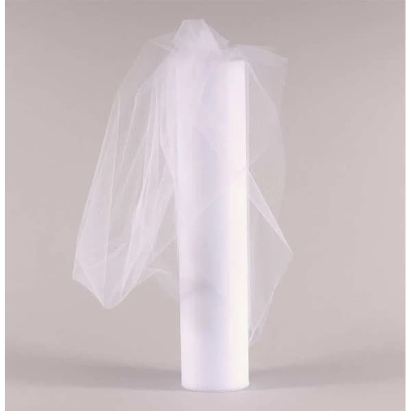 White Tulle 30cm x 23m