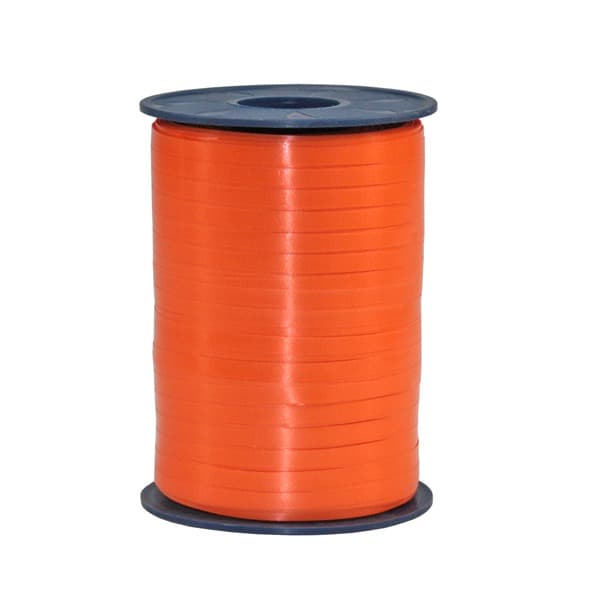 (image for) Orange Satin Curling Ribbon 500m