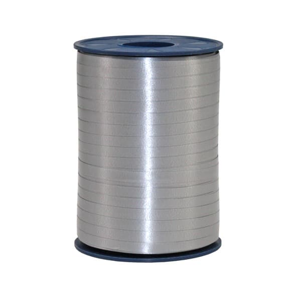 Slate Grey Satin Curling Ribbon 500m