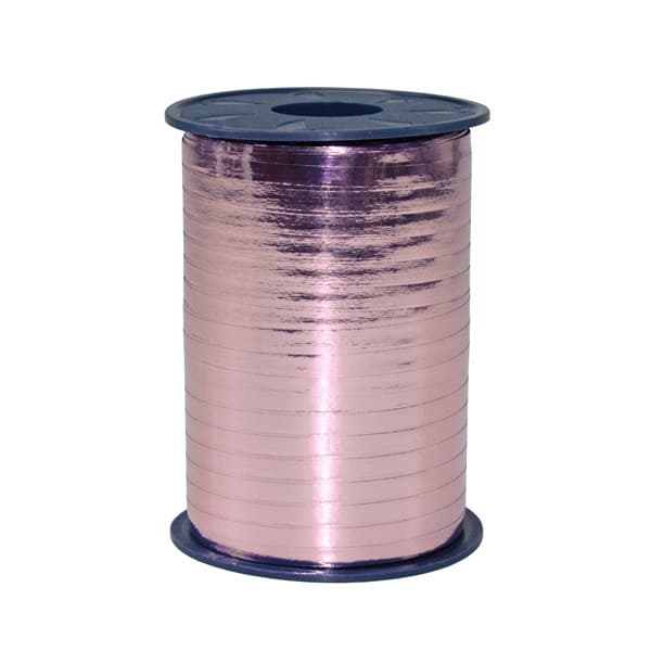 Metallic Rose Gold Ribbon 400m