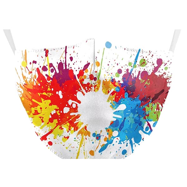 (image for) Paint Splash Reusable Face Mask