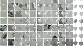 (image for) Party Backdrops, Sequin Wall, Waffle Wall, Shimmer Curtains