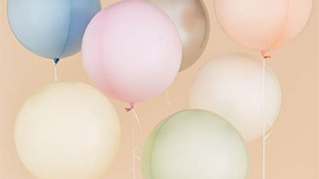 (image for) Pastel Matte Sphere Balloons