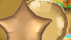 (image for) Plain Gold Foil Balloons