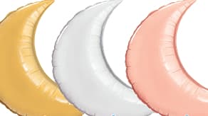 (image for) Crescent Moon Balloons