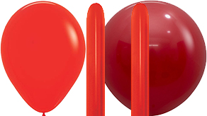 (image for) Plain Red Latex Balloons