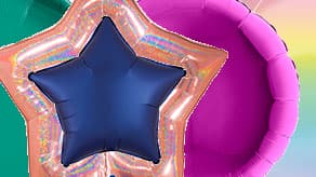 (image for) Plain Colour Foil Balloons