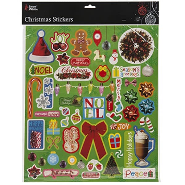 Christmas Design Sticker Sheet