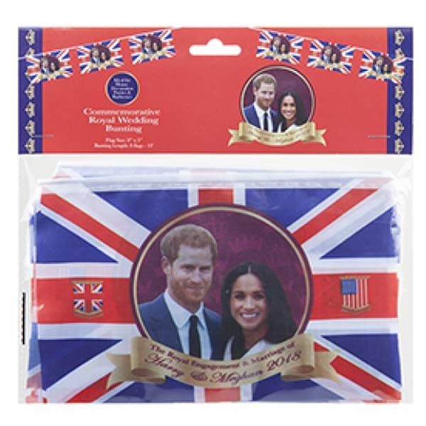 12" Harry & Meghan Flag Bunting *HUGE DISCOUNT*