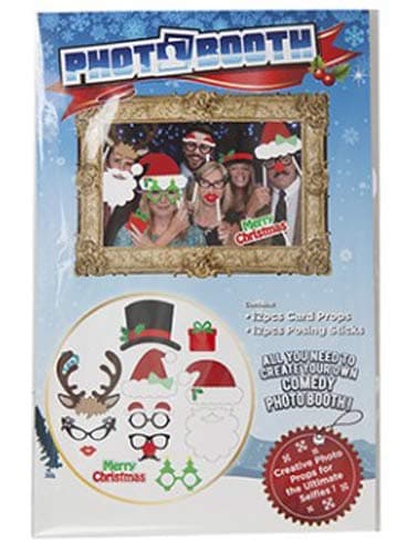 (image for) Christmas Photo Selfie Props 12pk
