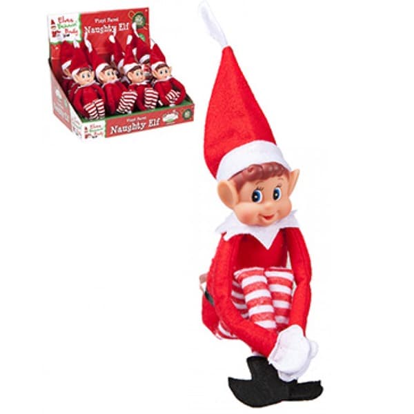 12" Long Leg Boy Elf Doll