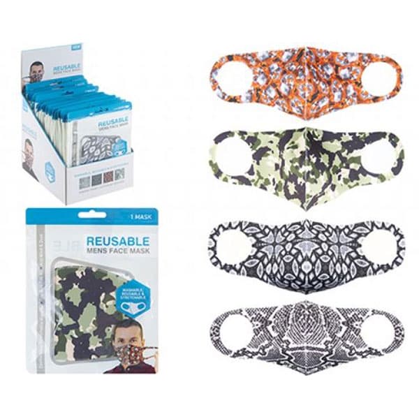 (image for) Reusable Mens Face Mask