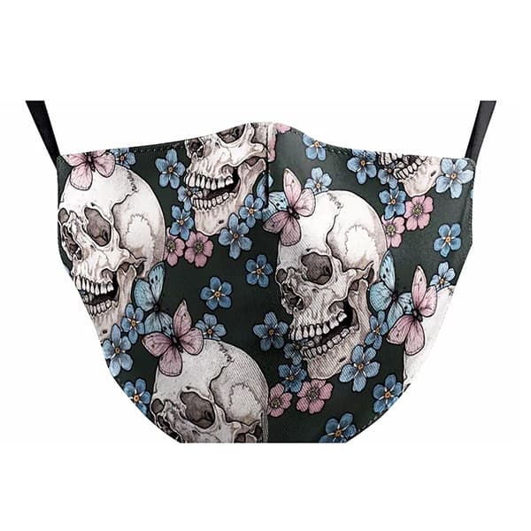 Pretty Skull Reusable Face Mask