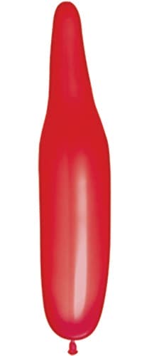 (image for) 321Q Red Modelling Balloons 100pk