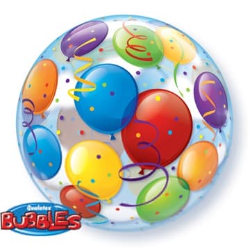 22" Balloons Single Bubble Balloons