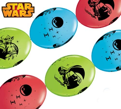 12" Star Wars Quick Link Latex Balloons 50pk