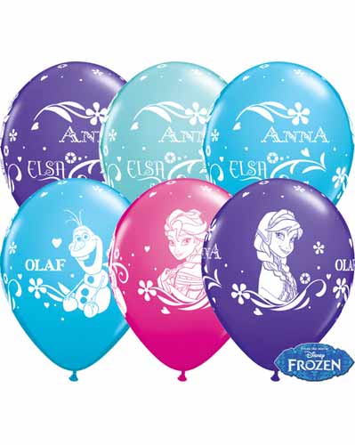 (image for) 11" Disney Frozen Latex Balloons 25pk