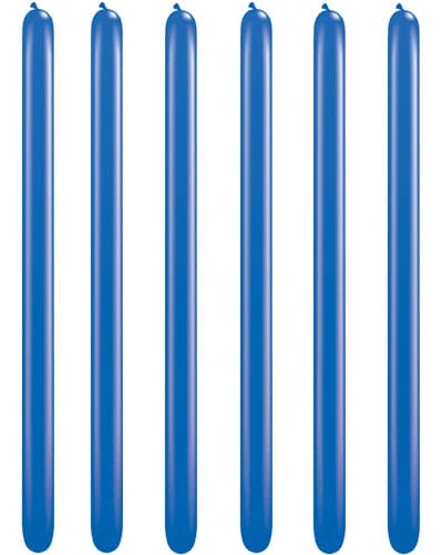 (image for) 160Q Pearl Sapphire Blue Modelling Balloons 100pk