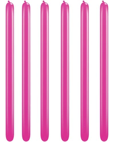 (image for) 160Q Pearl Magenta Modelling Balloons 100pk